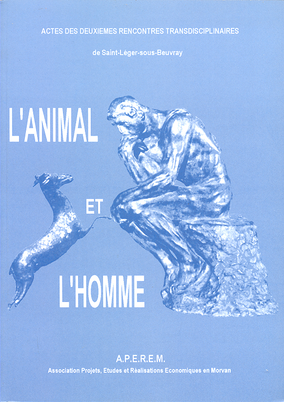 Capa: L'Homme et l'Animal: Dans et pour l'Économie Politique
