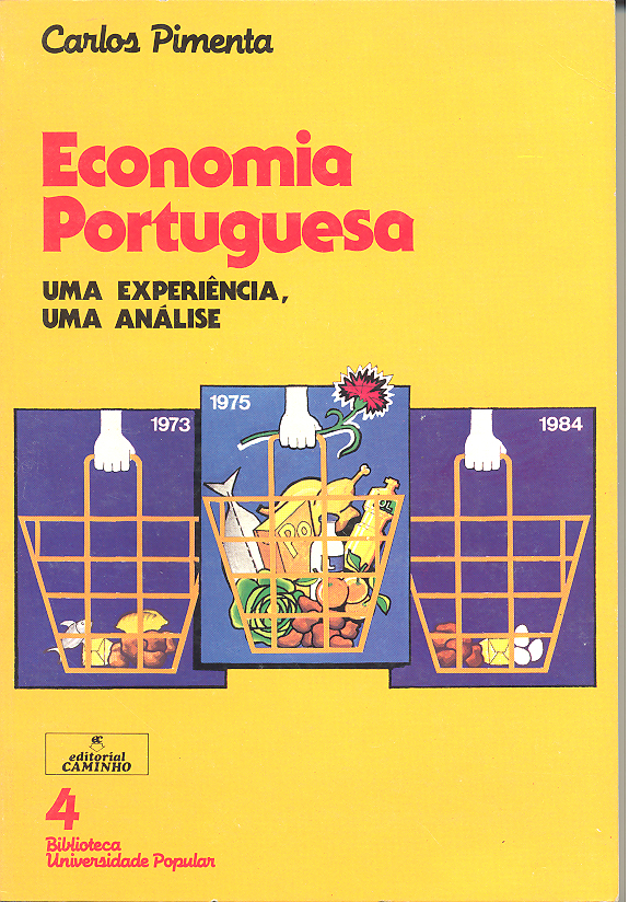Capa: Economia Portuguesa - uma Experiência, uma Análise